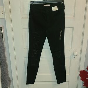 SO Women's Black Skinny Jeans